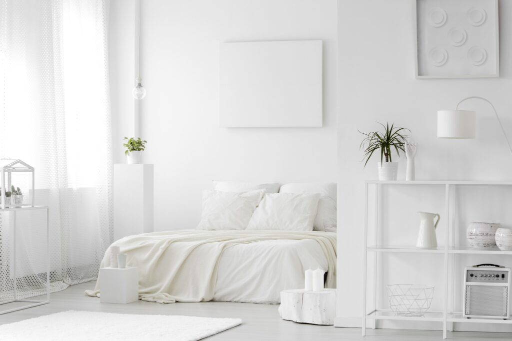 cozy white bedroom interior 2021 08 26 15 45 27 utc